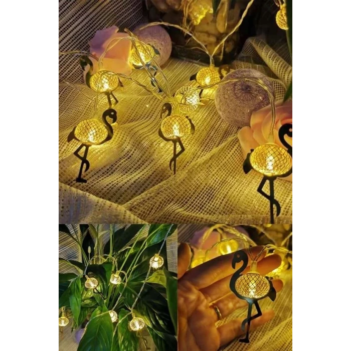 İEG® 2 Metre Pilli İnce Tel Led Işık Zinciri Parti Aydınlatma