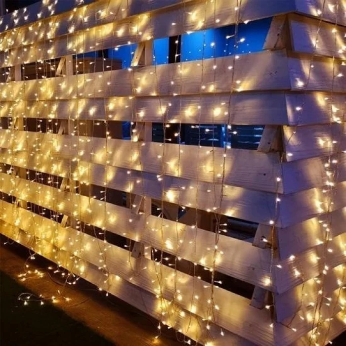 İEG® 2x2 Metre 320 Led 8 Fonskiyonlu Dekoratif Led Günışığı Perde