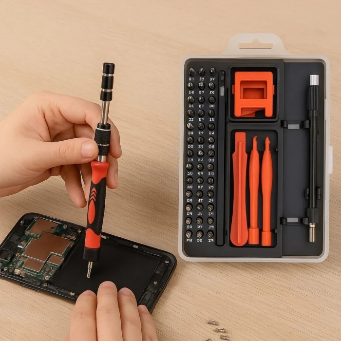 İEG® Çok Fonksiyonlu Manyetik Uçlu 52si 1 Arada 42 Uçlu Saatçi Tornavida Seti