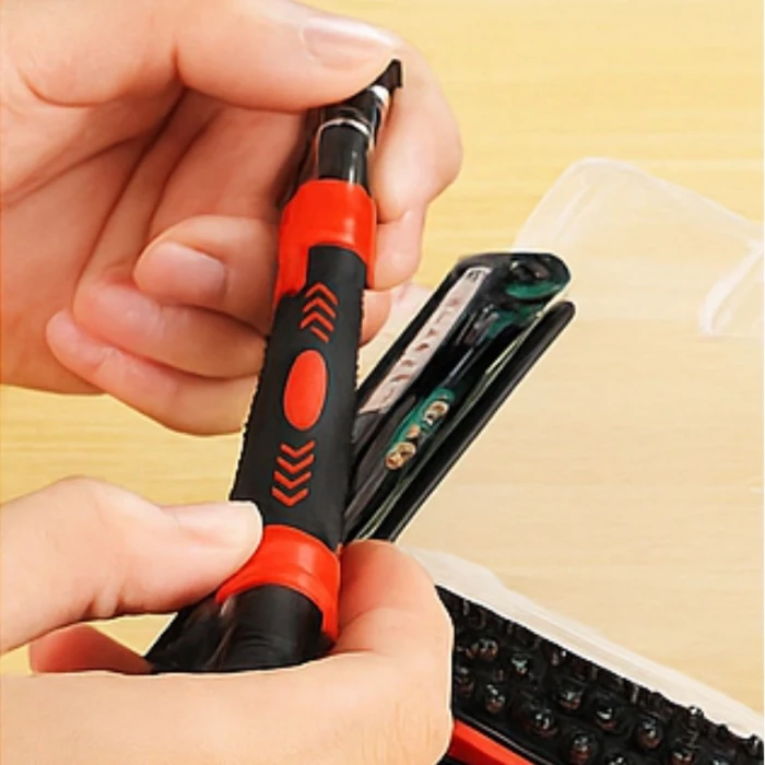 İEG® Çok Fonksiyonlu Manyetik Uçlu 52si 1 Arada 42 Uçlu Saatçi Tornavida Seti