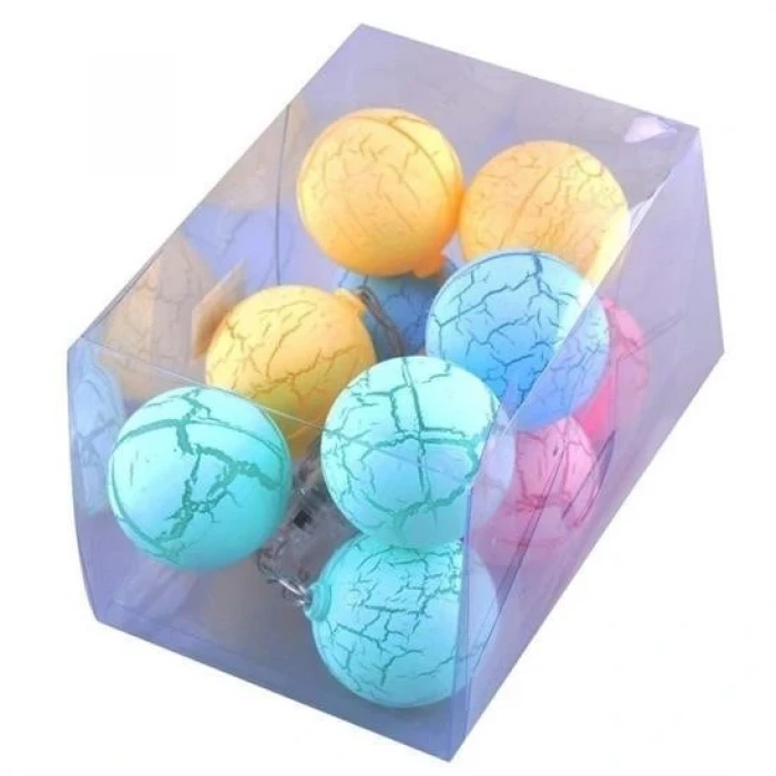 İEG® Dekoratif Minik 10 Toplu Ledli  Dekoratif Dolama Renkli Led