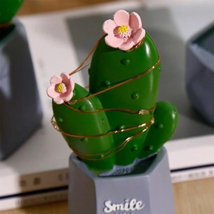 İEG® Led Işıklı Kaktüs Biblo Ev Dekorasyon ve Hediyelik Eşya Led Aydınlatma