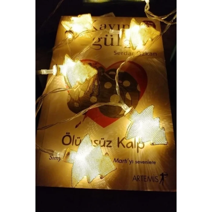 İEG® Metal Örgülü Çam Ağacı Şeklinde Günışığı Şerit Led Işık Zinciri