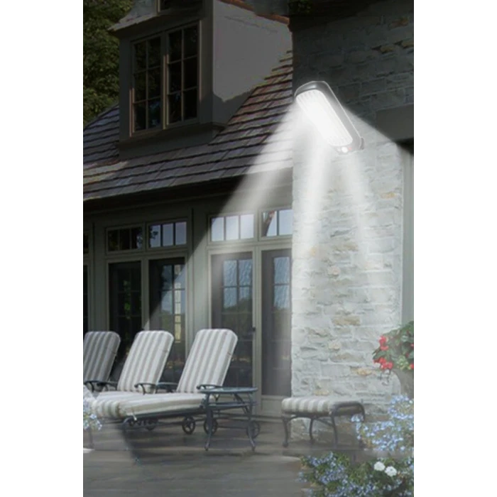 İEG® Sensörlü Güneş Enerjisi İle Şarj Olabilen Duvara Monte Solar Aydınlatma  GL-84069