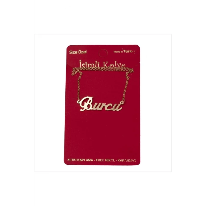 Burcu isimli kolye (Kişiye Özel)