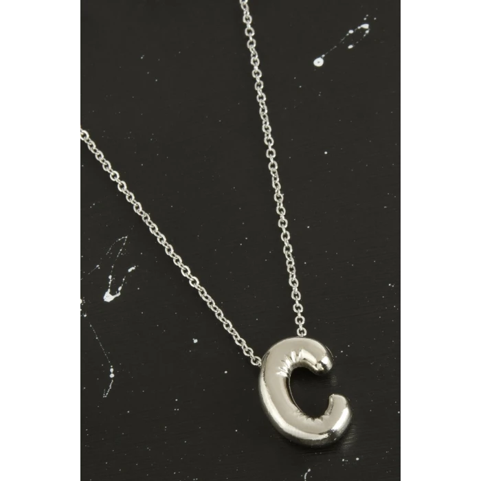 C Harfli Balon Kolye