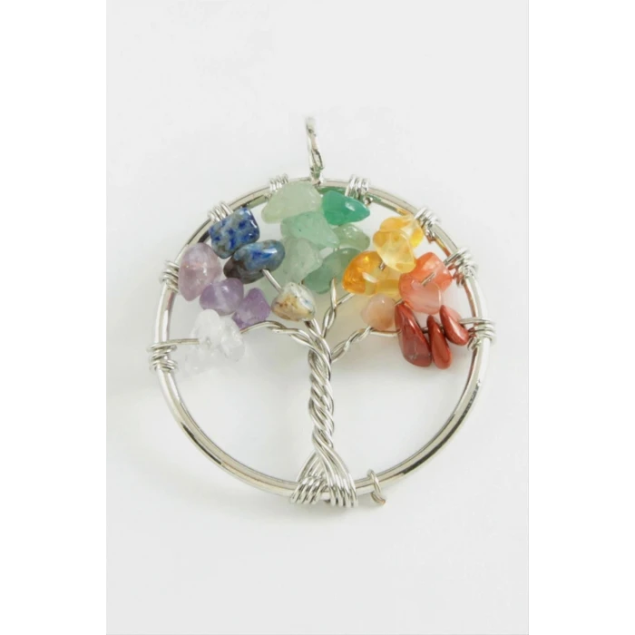 Çakra Doğaltaş Kolye Ucu