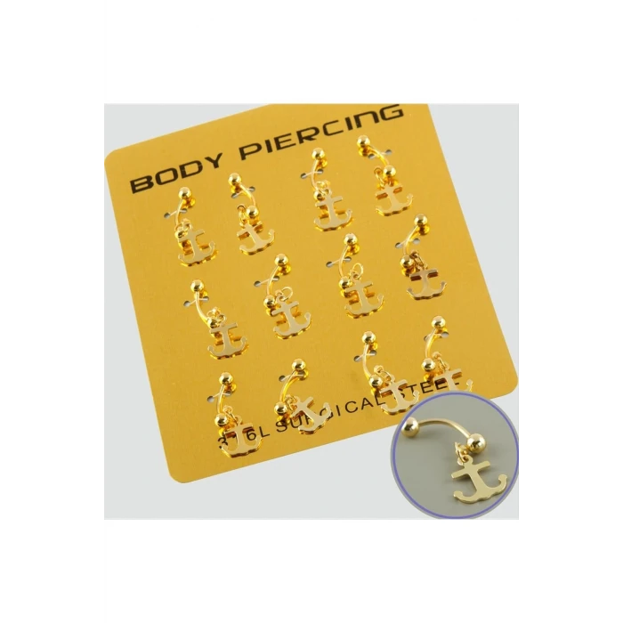 Çapa Çelik Piercing 1 Adet