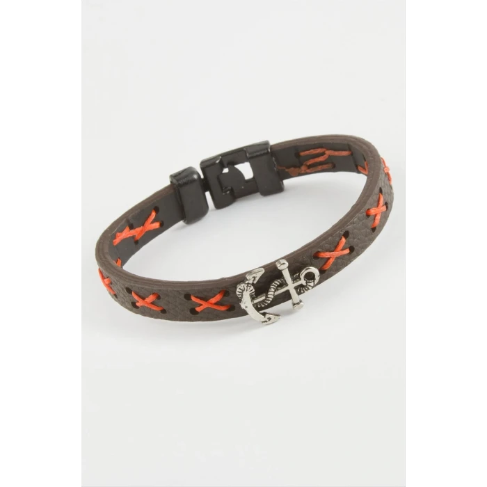 Çapa Kaliteli Suni Deri Bileklik