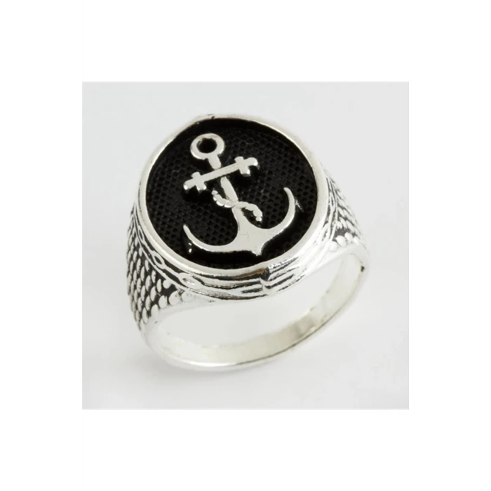 Çapa Metal Erkek Yüzük