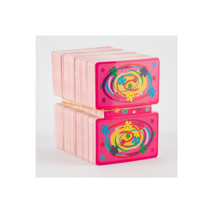 Çiçek Desenli Kolye Kartı