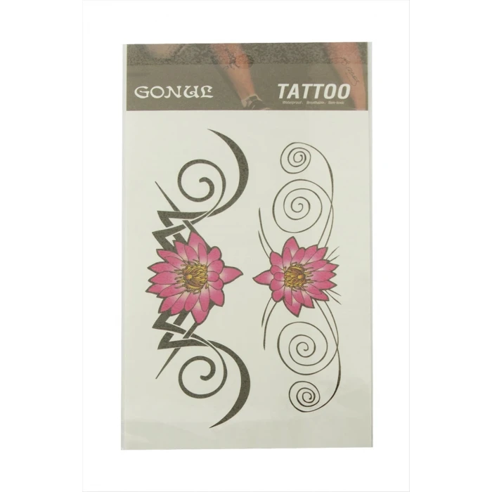 Çiçek Tattoo Dövme Sticker