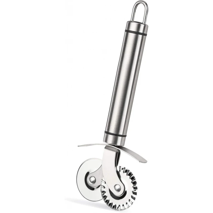 Çift Başlıklı Pizza Hamur Bıçağı