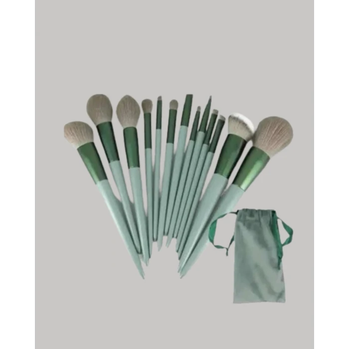 Cilt Dostu Profesyonel Makyaj Fırça Seti Pudra Ve Fondöten İçin Uygun