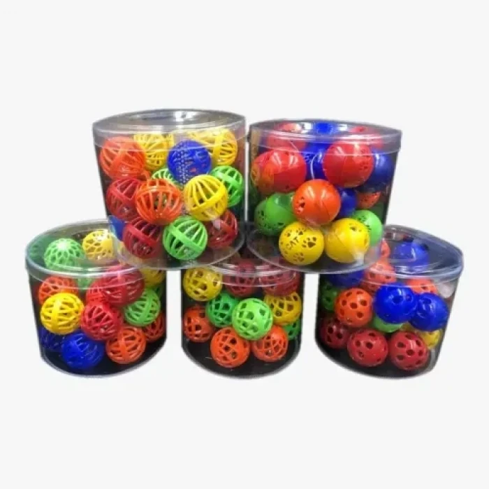 Çıngıraklı Kedi Topu 100 Adet