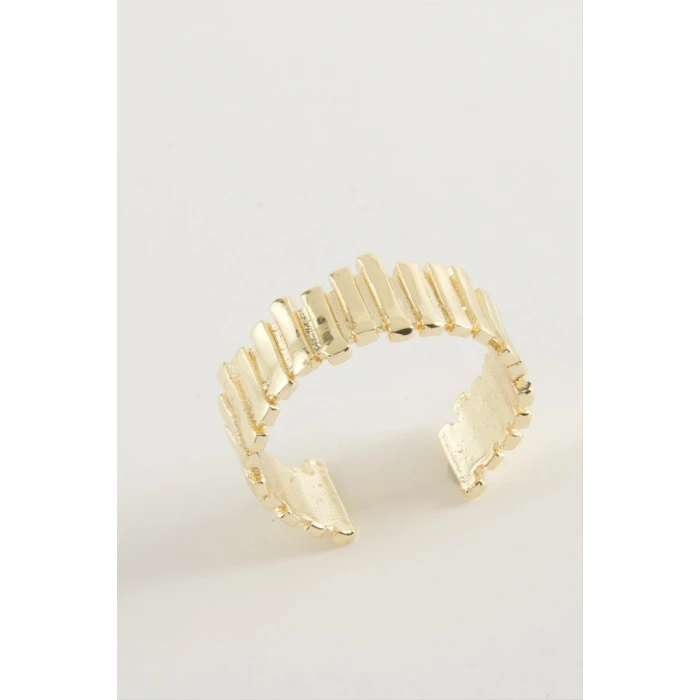 Çizgili Metal Yüzük