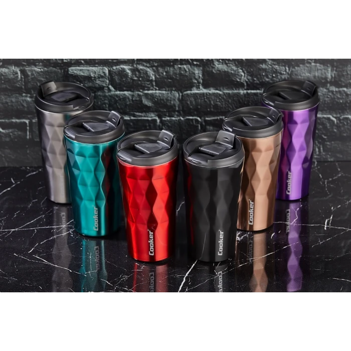 CKR-2048 350ML.ÇELİK MUG TERMOS BARDAK RENKLİ (4887)