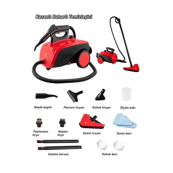 Classen Smart Çok Fonksiyonlu Güçlü Buharlı Temizleyici Makinesi