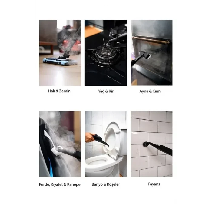 Classen Smart Çok Fonksiyonlu Güçlü Buharlı Temizleyici Makinesi