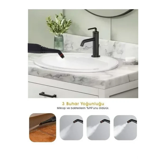 Classen Smart Çok Fonksiyonlu Güçlü Buharlı Temizleyici Makinesi