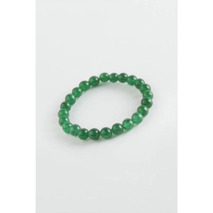 Çocuk Yeşim Doğaltaş Bileklik 6 mm