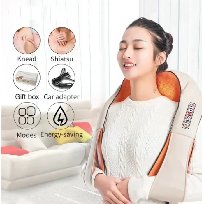 Darbeli Boyun Ve Omuz Masaj Şalı (4887)