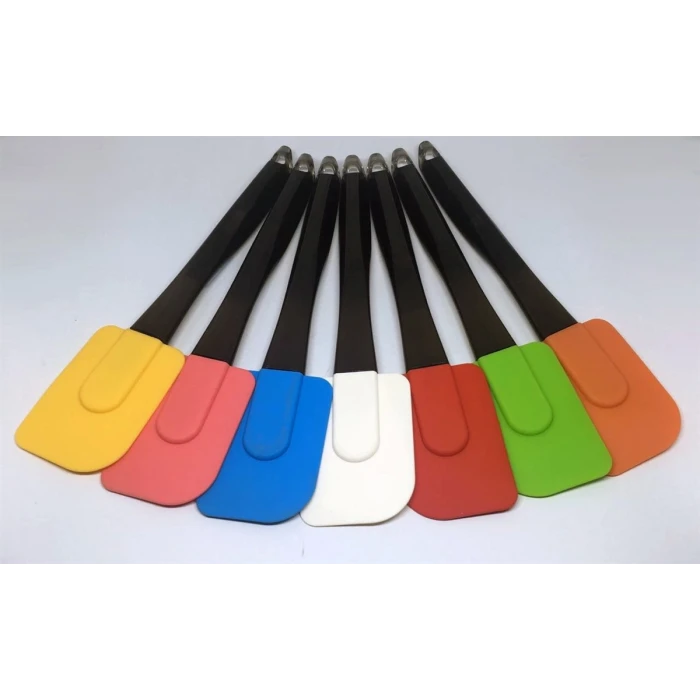 Dekoratif Renkli Silikon Spatula Pratik Sevimli Spatula Kaşık (K95)