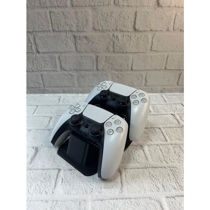 Dekoratif Siyah İkili Gamepad Standı 7x18 cm