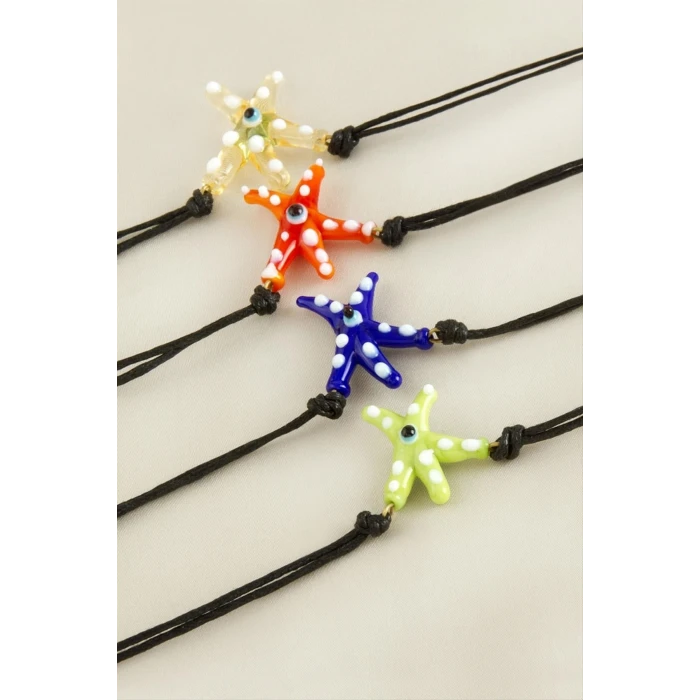 Deniz Yıldızı Cam Bileklik