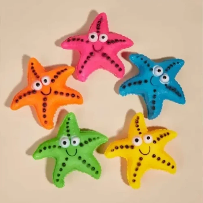 Denizyıldızı Figürlü Köpek Çiğneme Oyuncağı