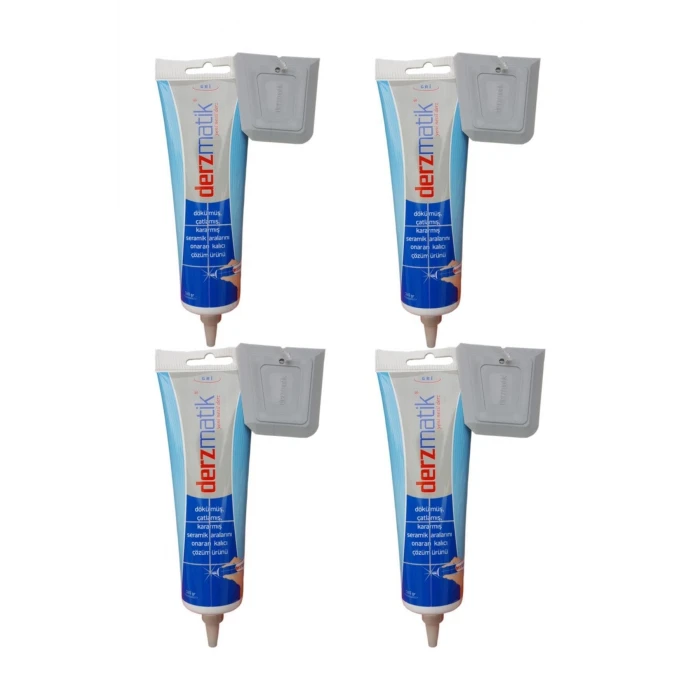 Derzmatik Gaga Uçlu Hazır Derz Dolgu Krem 360 gr 4’lü (K95)