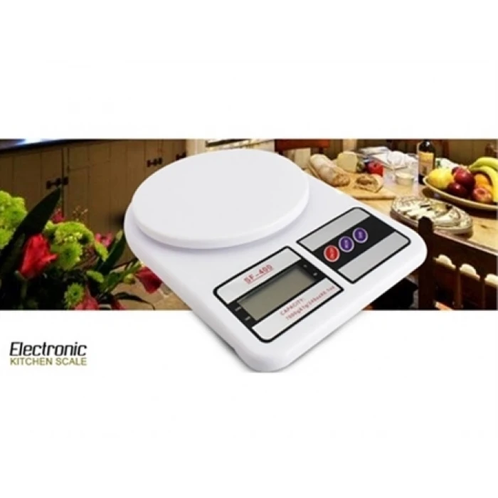 Dijital Mutfak Tartısı Lcd Ekran İle Hassas Ölçüm