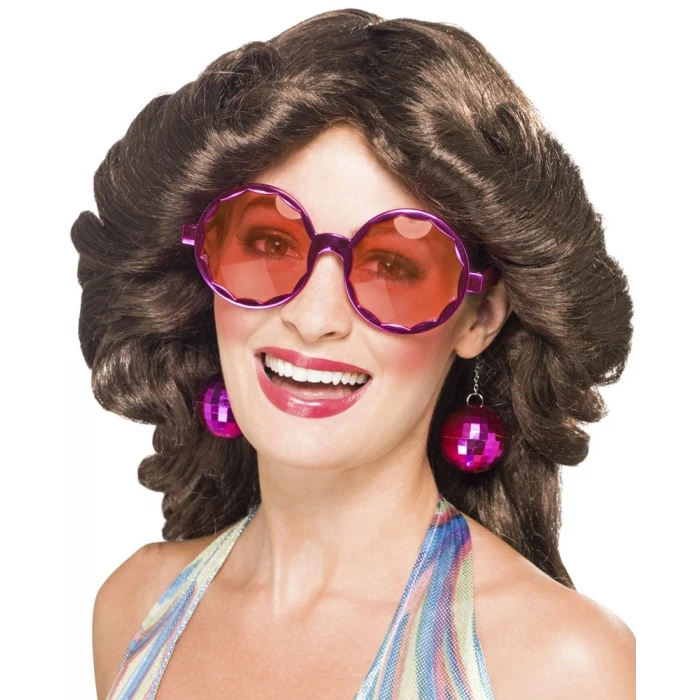 ieg™ Disko Toplu Küpeli Parti Gözlüğü Pembe Renk