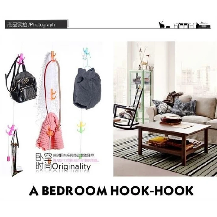 Dolap İçi Düzenleyici Askı Elbise Giysi Organizer Sihirli Askılık (K95)