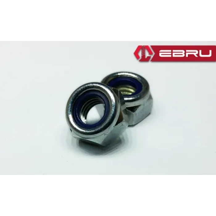 Ebru Altıköşe Fiberli Somun M10 - 100 Adet