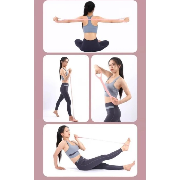 Egzersiz Esnetme Direnç Lastiği Yeni