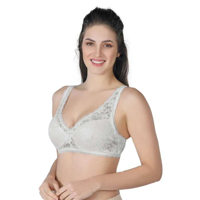 EKRU   188 B Pedli Dantelli Telli Toparlayıcı Sütyen