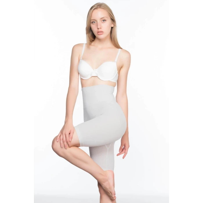 EKRU   3200 Pantolon Altı Soft Double Boxer Korse