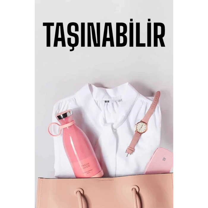 El Blender Bardak Blender Şarjlı Taşınabilir Meyve Sıkcağı Smoothie