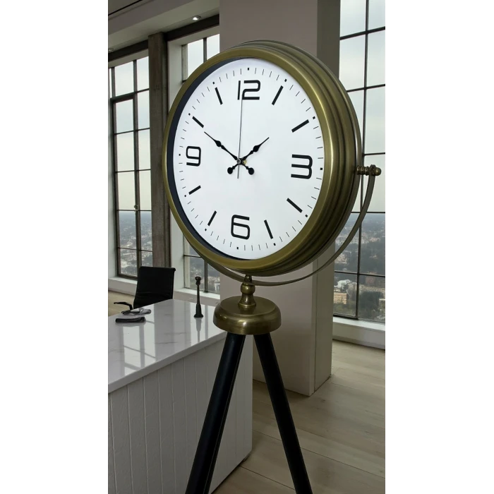 Elegant Vintage Tripod Ayaklı Saat