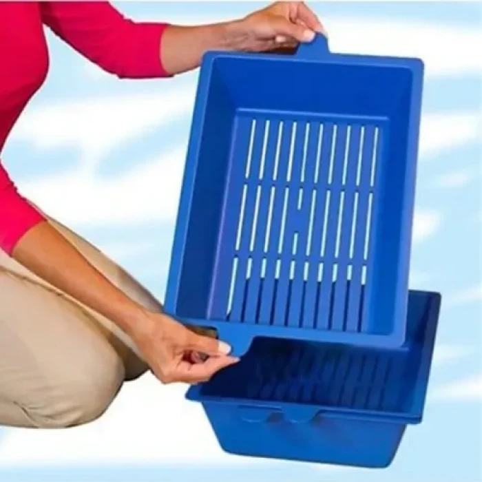 Elekli 3 Katlı Kedi Tuvaleti