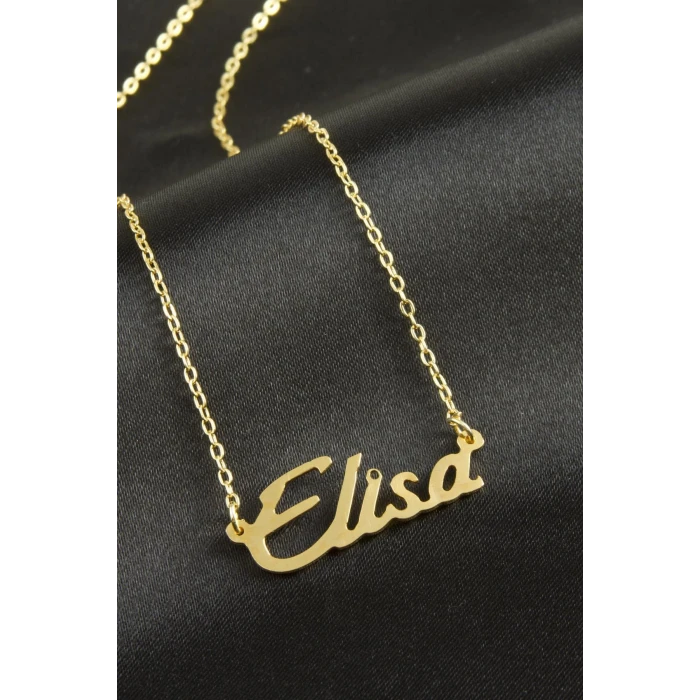 Elisa İsimli Kolye (Kişiye Özel)