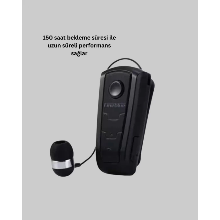 Ergonomik Bluetooth Kulaklık – 8 Saat Konuşma, Gürültü Azaltıcı Mikrofon