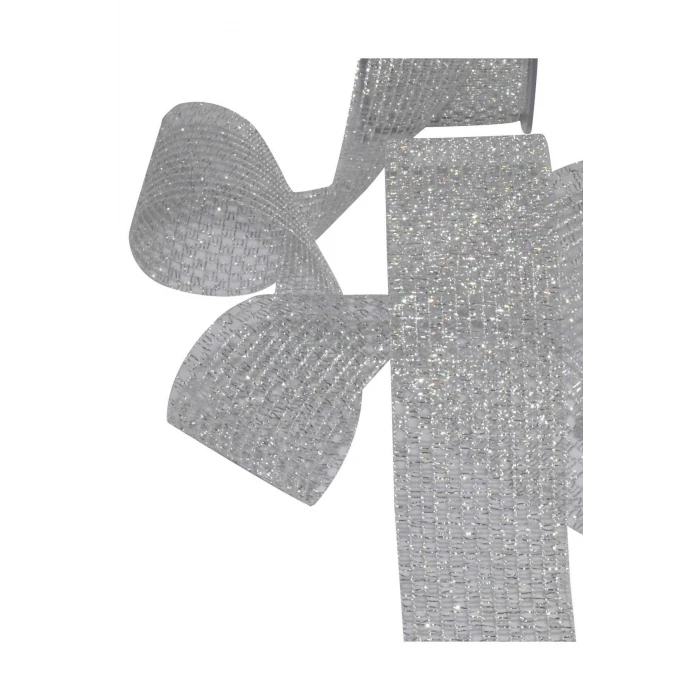 File Sim Kurdele 25 mm Gümüş 10 Metre