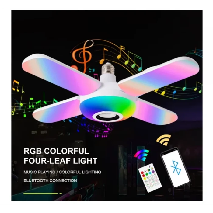 Flash Point 40 Watt Bluetooth 4+1 Musıc Magıc Led Ampul