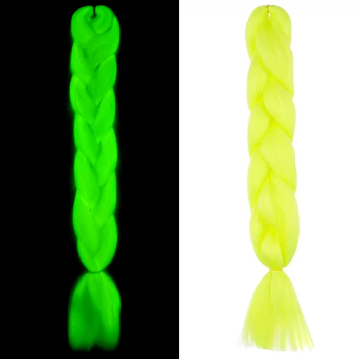 Fosforlu Neon Örgülük Saç Esperer 100 Gr. - Sarı