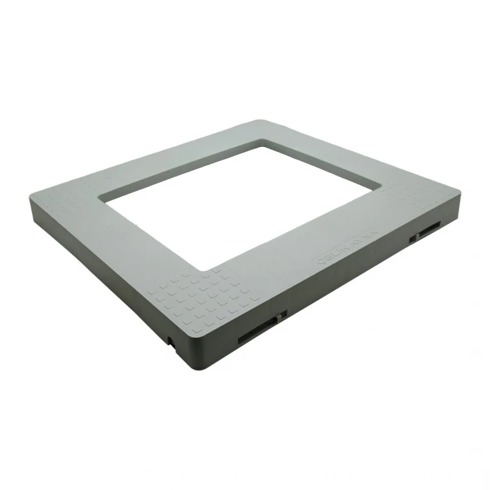 Frenli Gri Plastik Çeksür 54x60x5 Cm