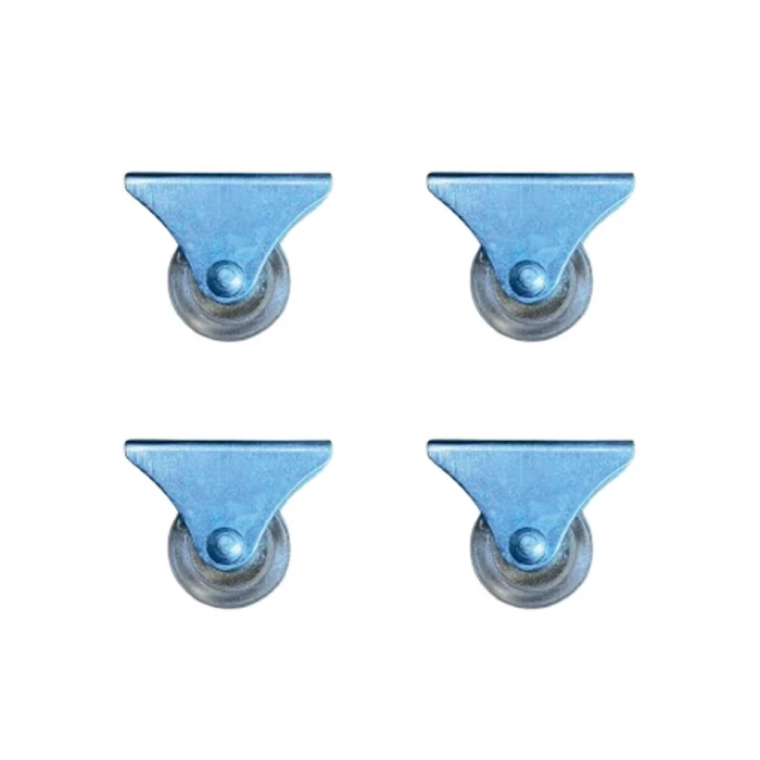 Furç Sabit Teker - 38MM - Şeffaf HKS237 - 4 Adet