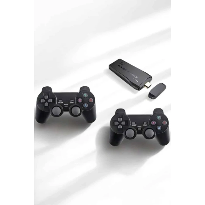 Gaming Atari 2.4g Uyumlu Kablosuz Çift Kol Game Stick