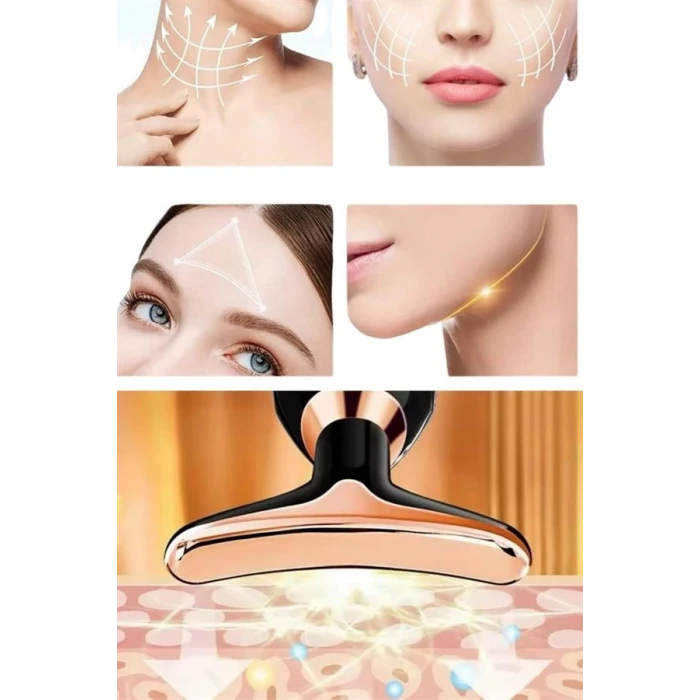 Gıdık Ve Sarkma Giderici Boyun Ve Yüz Güzellik Cihazı Pilli